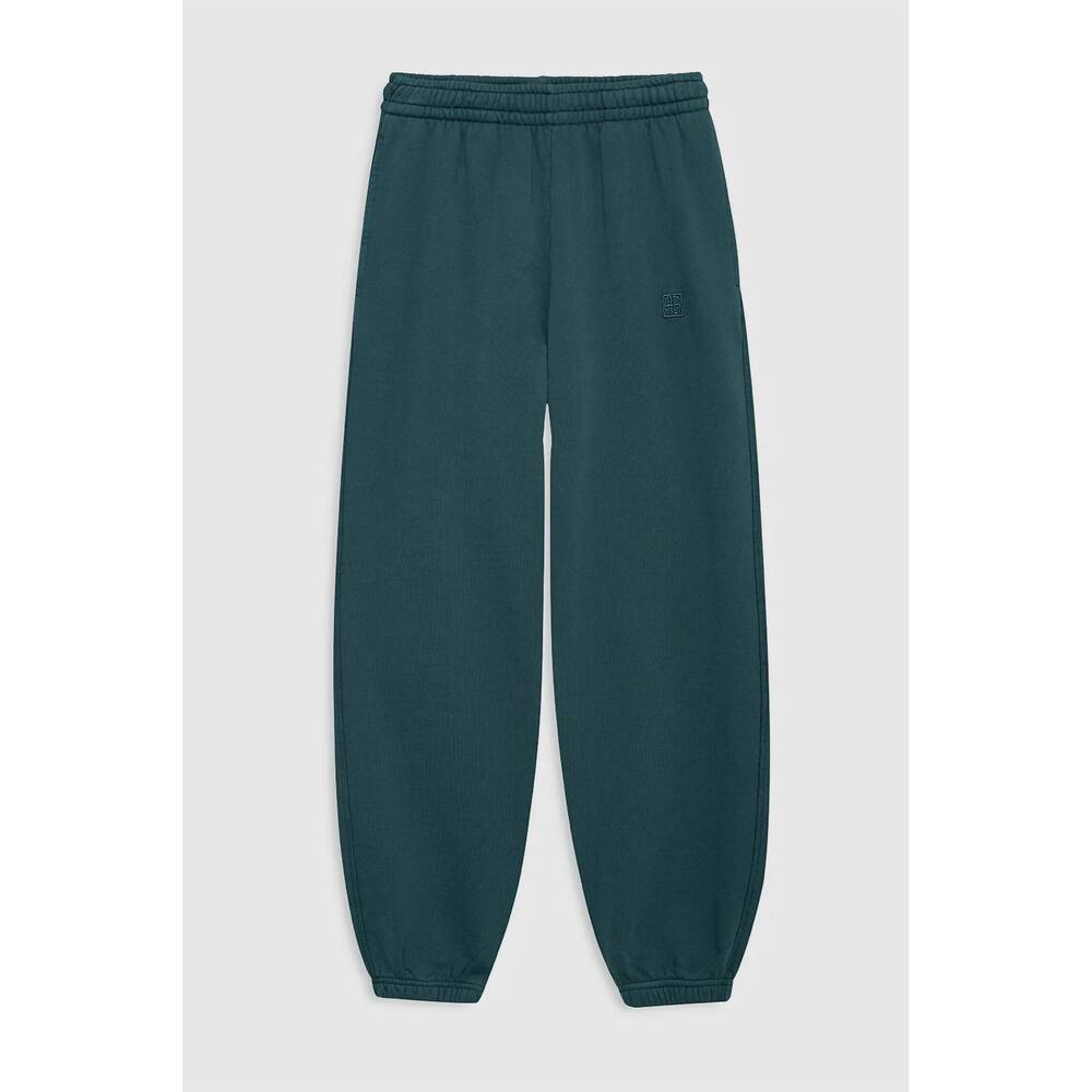 NEW ANINE BING karter sweatpant jogger in dark teal - Picture 4 of 5